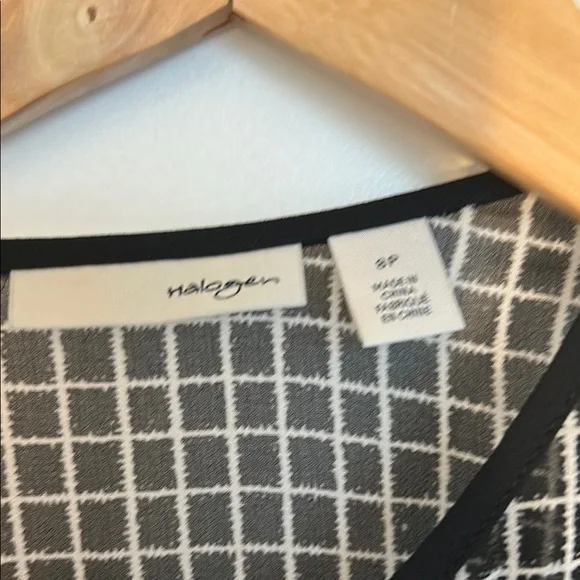 Halogen Grid Pattern Dress - Picture 2 of 12